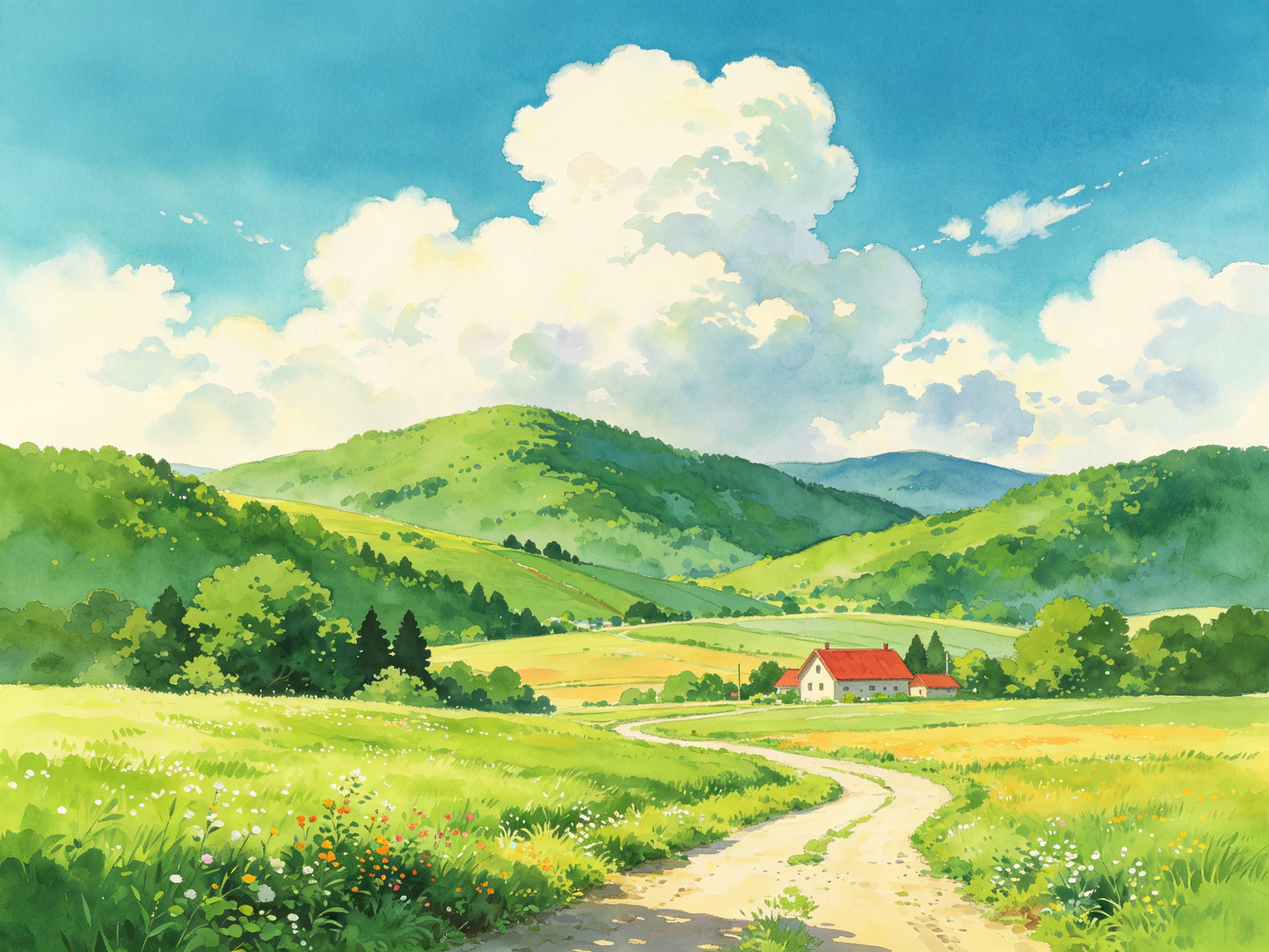 Authentic Ghibli Aesthetic