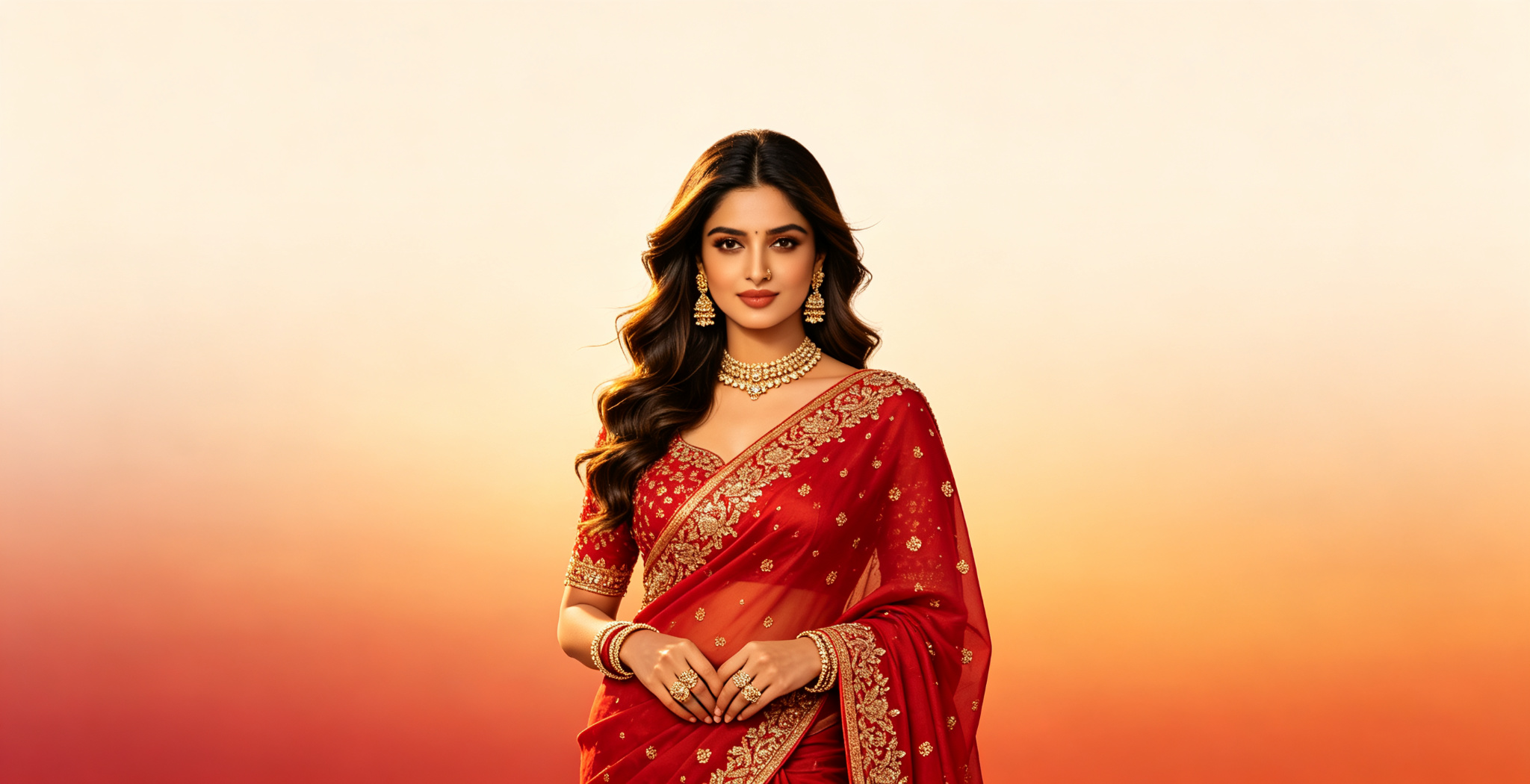 Gerador de Saree com IA: Prove sarees deslumbrantes virtualmente