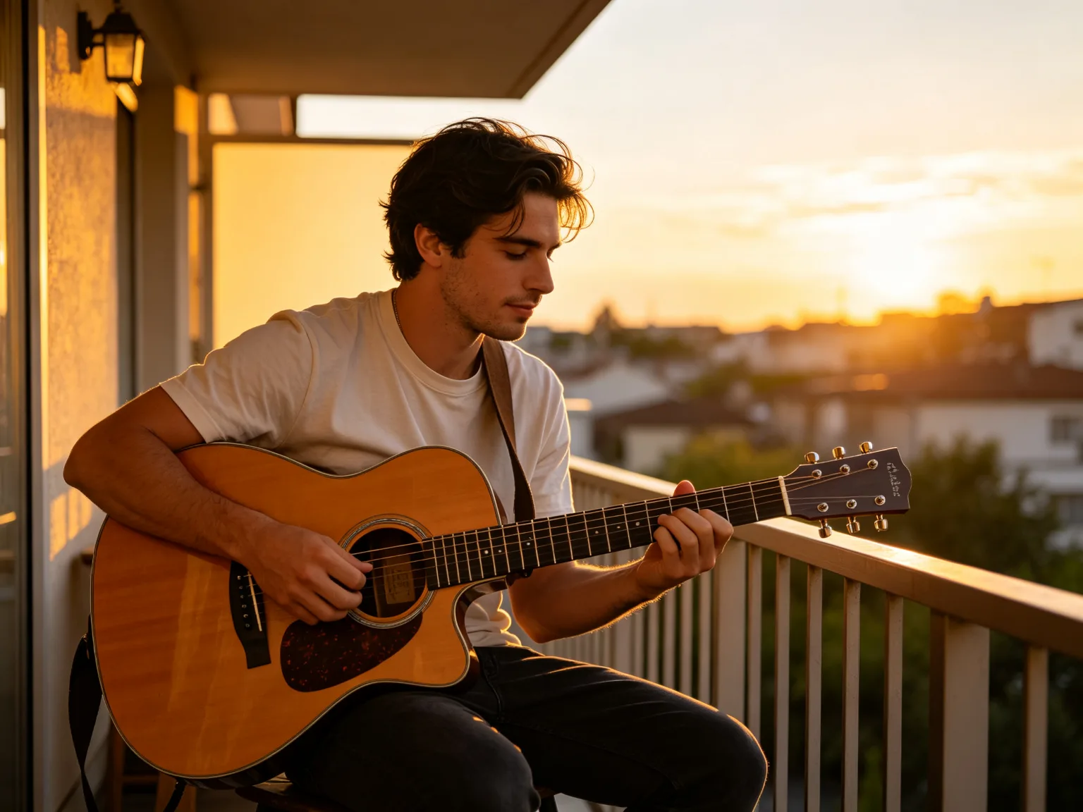 AI boyfriend guitar style