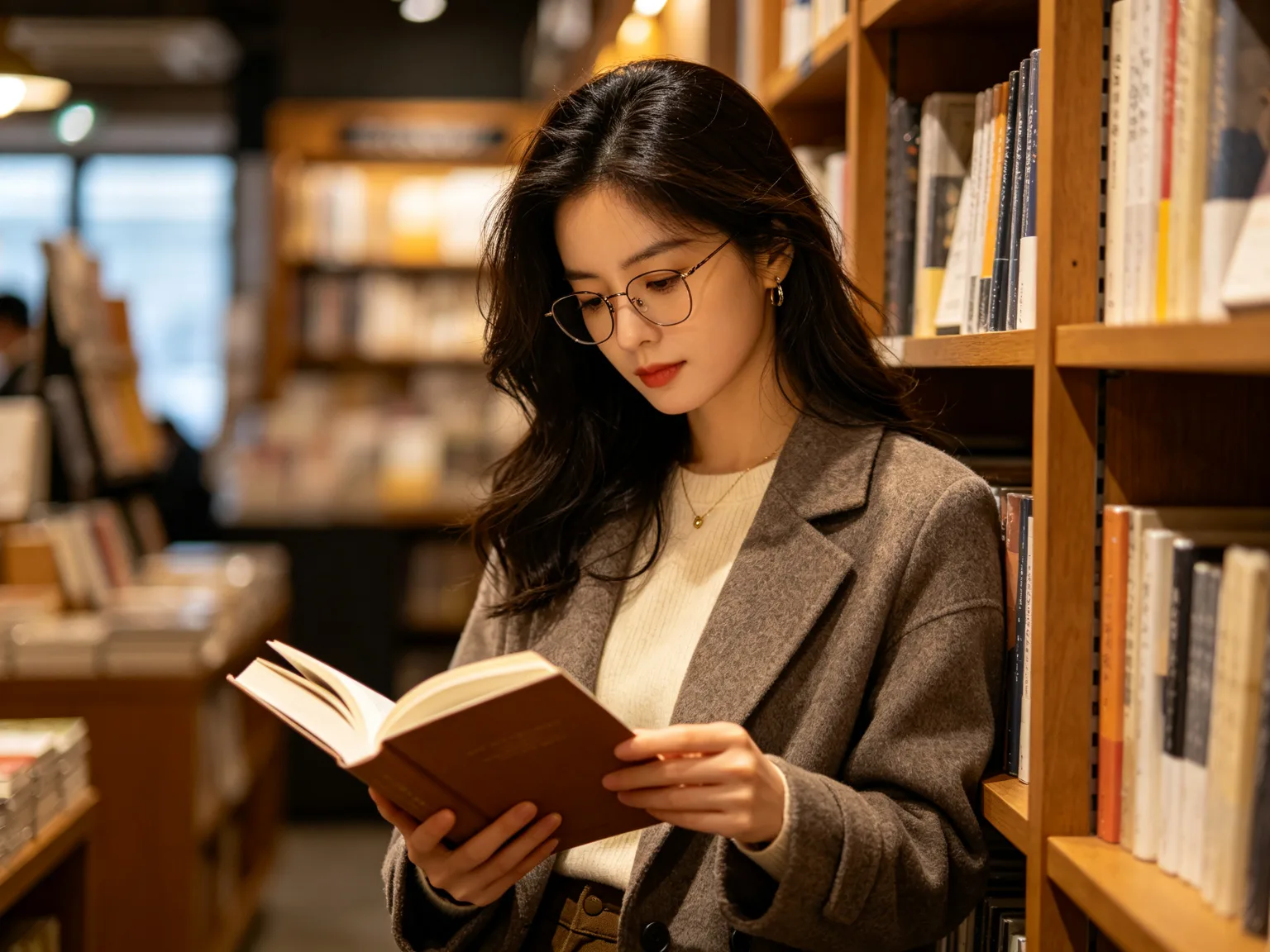 AI girlfriend reading style