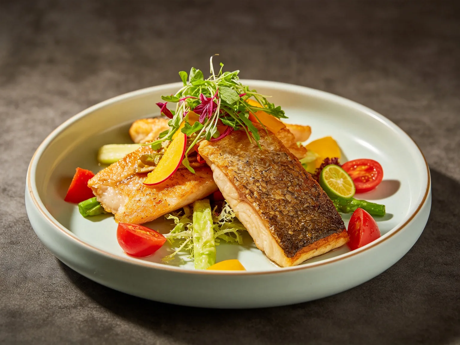 Enhanced food photography